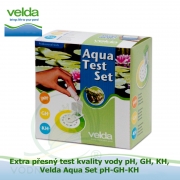 Extra přesný test kvality vody - Velda Aqua Set pH-GH-KH