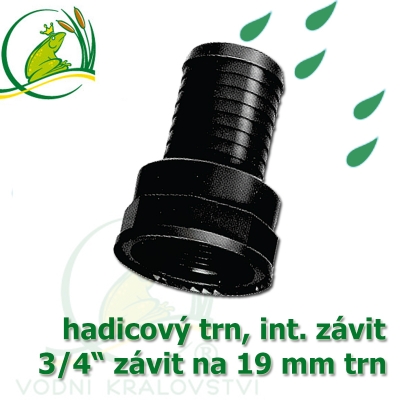 PP trn, interní závit 3/4" šroubovací, trn 19-20 mm