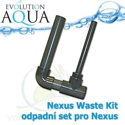 Nexus waste kit, odpadní set trubek pro odkalení a vypuštění Nexus filtrací