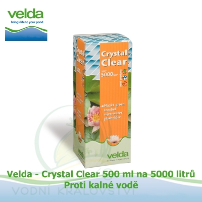 Bio-Crystal Clear 500 ml na 500 litrů - proti zelené a kalné vodě, biologicky odbouratelný flukolant