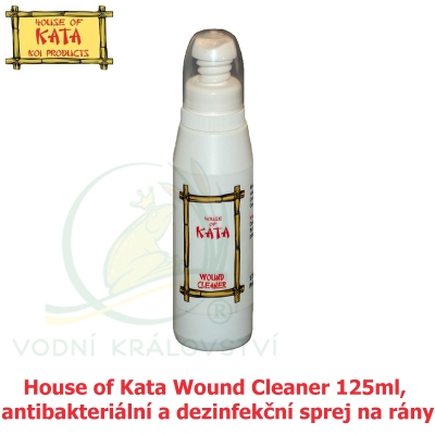 House of Kata Wound Cleaner 125ml, antibakteriální a dezinfekční sprej na rány