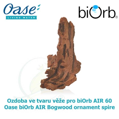 Oase biOrb AIR Bogwood ornament spire - Ozdoba ve tvaru věže, hnědá, pro biOrb AIR 60