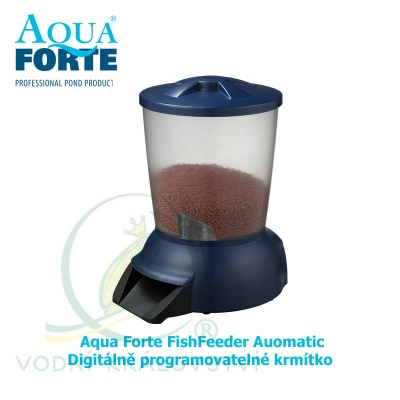 Digitálně programovatelné krmítko – Aqua Forte FishFeeder Auomatic