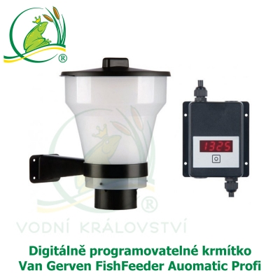 Digitálně programovatelné krmítko – Van Gerven FishFeeder Auomatic Profi