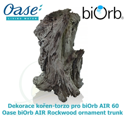 Oase biOrb AIR Rockwood trunk - Ozdoba ve tvaru torza kořenu, černá, pro biOrb AIR 60, 46162