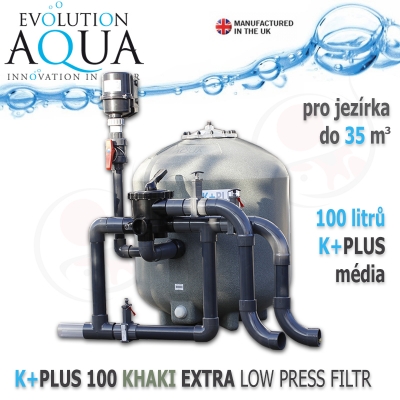 EA-K+PLUS-100 KHAKI EXTRA LOW PRESS FILTR do 35m3
