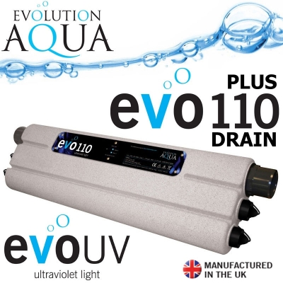 evolution aqua evo UVC 110 Watt, drain model